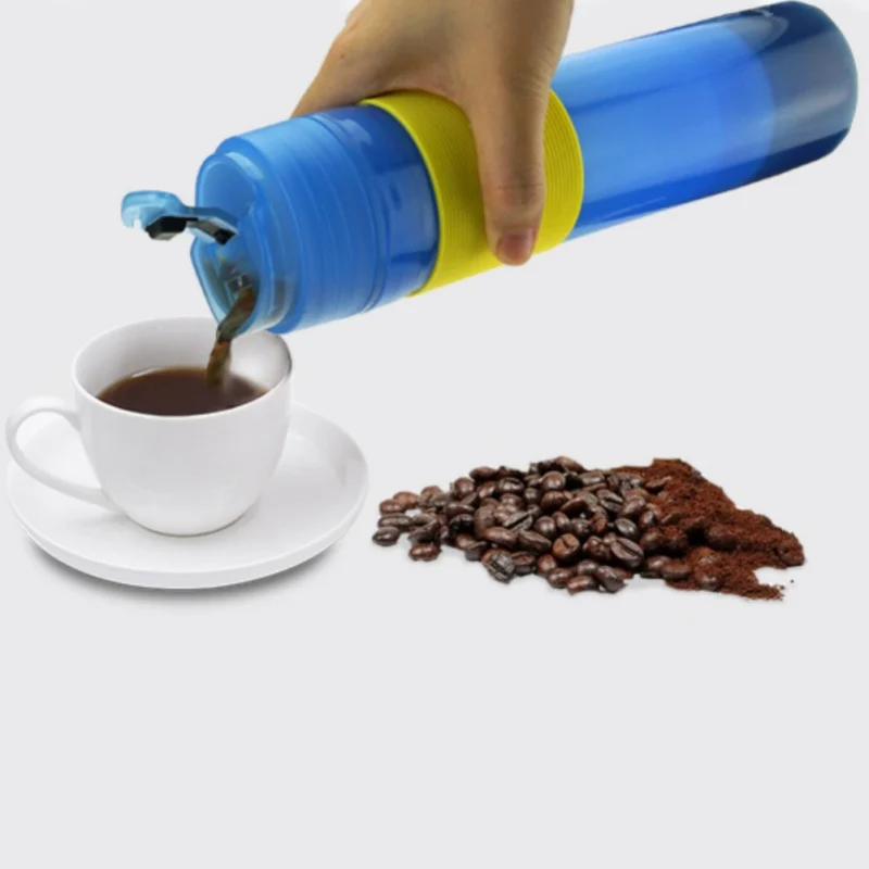 

300ML French Press Coffee Maker Stainless Steel Press Coffee Pot Thermo Teapot Vacuum Tumbler Thermos Coffee Mug Travel