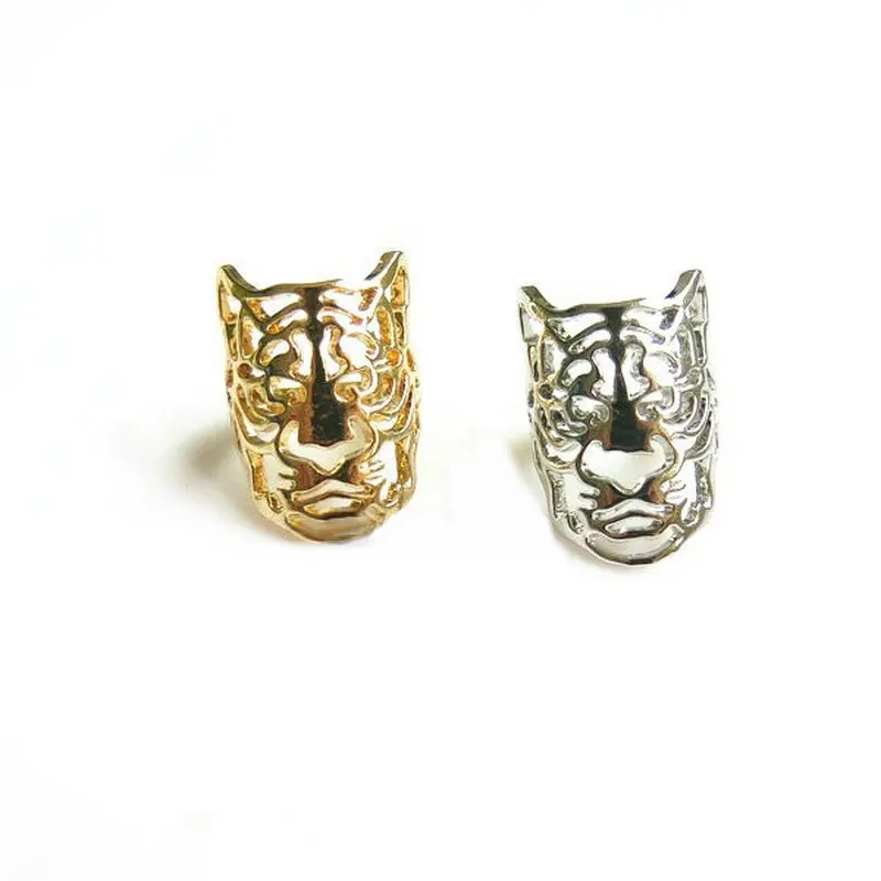 

Dainty Hollow Out Tiger Head Ring Tiger Animal Ring Wholesale