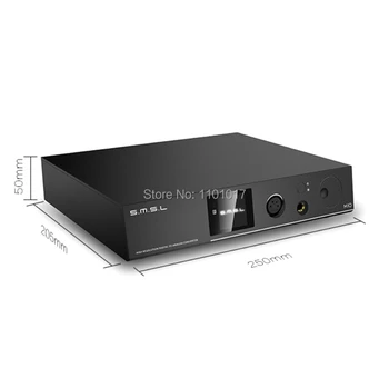 

SMSL M10 Balanced DSD AK4497 DAC Headphone Amp HIFI EXQUIS XLR USB Decoder Headset Amplifier with remote