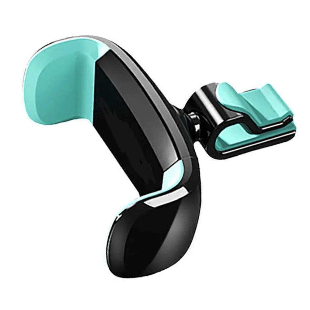 

SOONHUA Universal Car Phone Holder Air Vent Mount 360 Degree Rotation Phone Cradle Soft Silicone Pad Stand For iPhone X Samsung