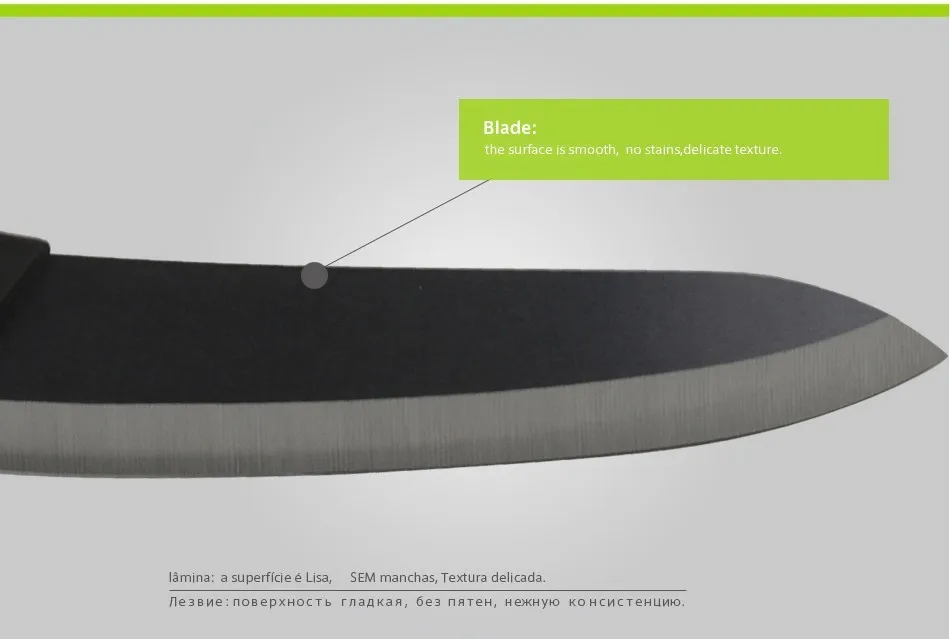 XYJ абсолютно Глобальный качество " 4" " 6" дюйм Керамический нож набор кухонных ножей черное лезвие черная цветная ручка с оболочкой циркония