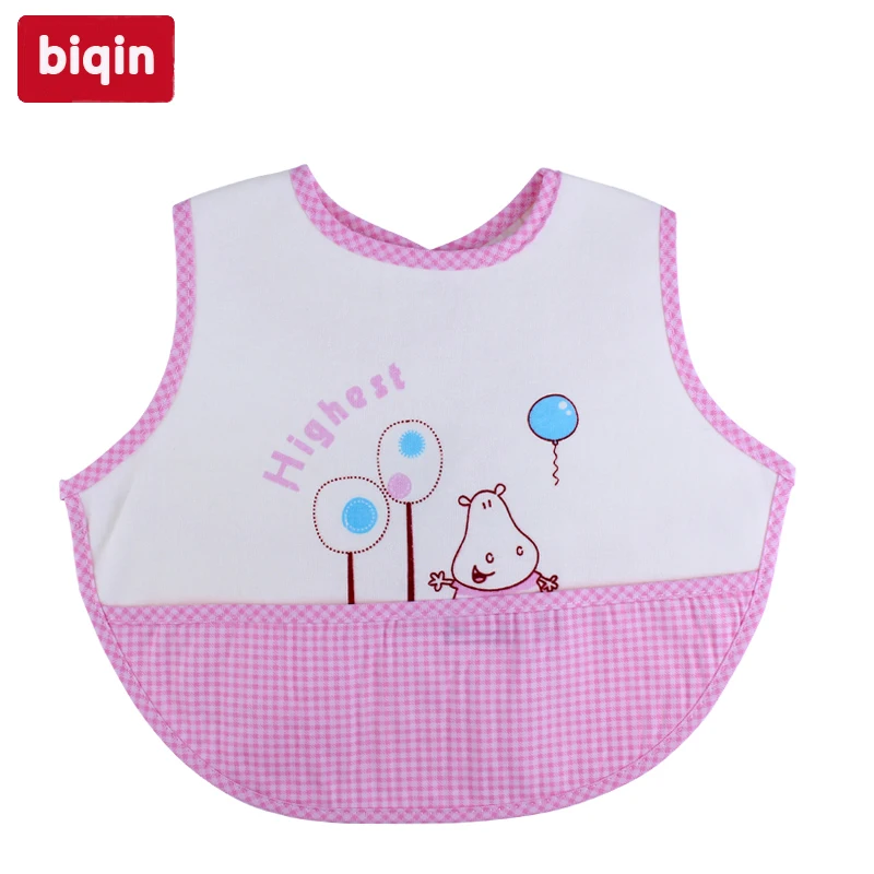 

Biqin Baby Bib cotton meal Waterproof Bib