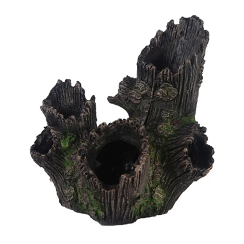 

Fish Tank Aquarium Decor Waterplant Landscape Resin Reptile Toy Shelter Hide Room Pet Garden Home Ornament Aquarium Accessories