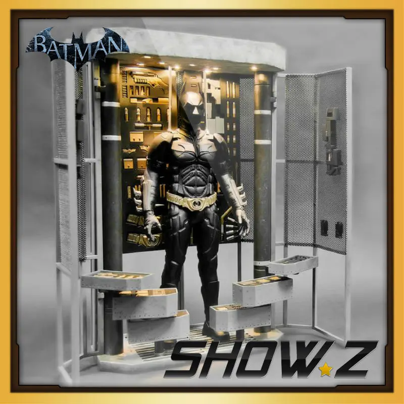 Toys Legend Dx12 Batman Diorama 1/6 Scale Dark Knight Armory Led Light -  Model Building Kits - AliExpress