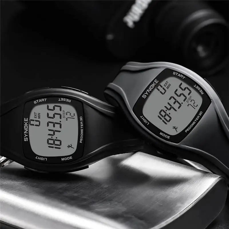 

Relogio feminino 2019 SYNOKE Watch LED Military Waterproof Digital Wrist Watch Sports Electronics Watches relogio saat 661S4