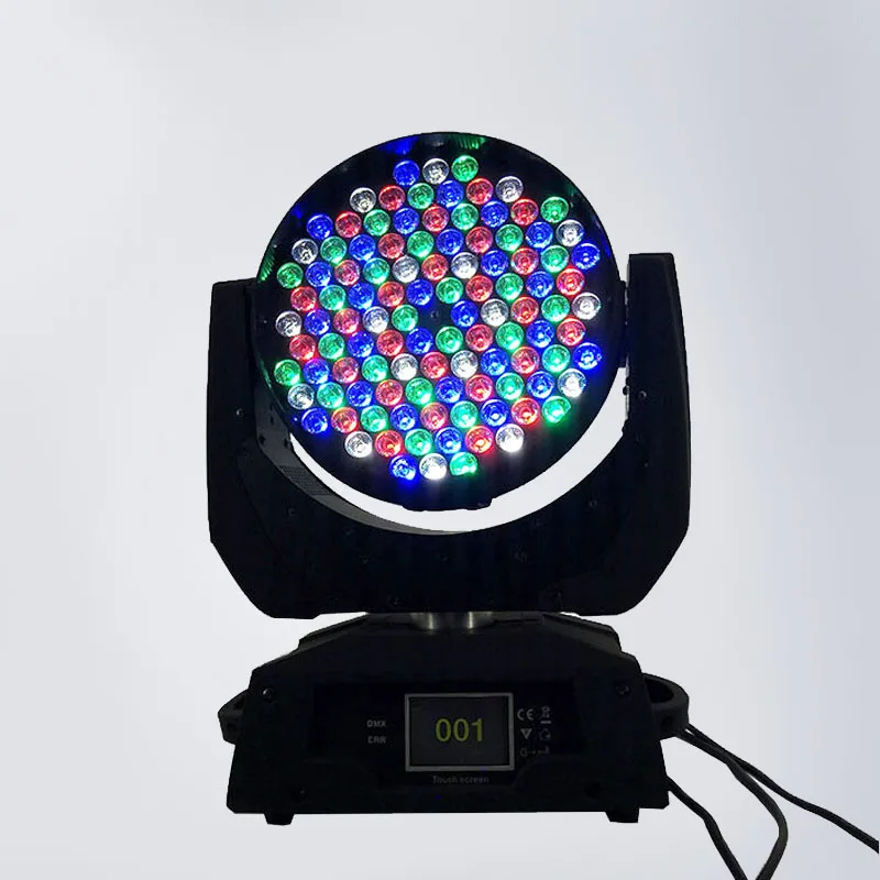 

DJ Equipment Zoom Wash 108x3W RGBW Led Stage Moving Head Light For Wedding Decoration Disco KTV Party Nightclub And Dance Floor