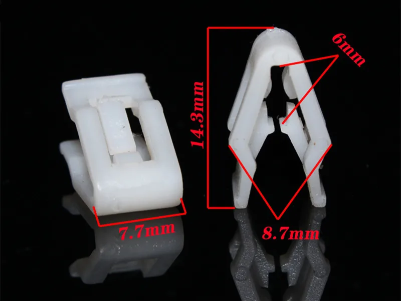 

10PCS Car handle Center console Pallet Clips For Changan CS35 CS75 EADO Ford Kuga Ecosport plastic fasteners
