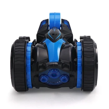 

JJRC RC 2.4G 360 Degree Flip Double-sided Stunt Rolling Drift Roll Car Buggy Six-channel Five-wheel Deformation Vehicle Toy Gift