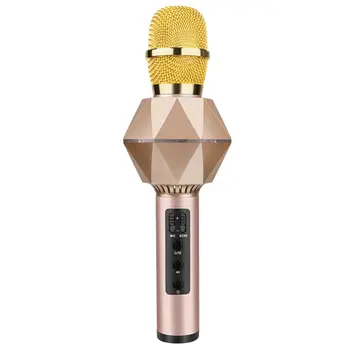 

K7 Karaoke Condenser Bluetooth Wireless Microphone Metal Microphone Kara Ok Music Singing Bt Wireless Mic For Android Ios