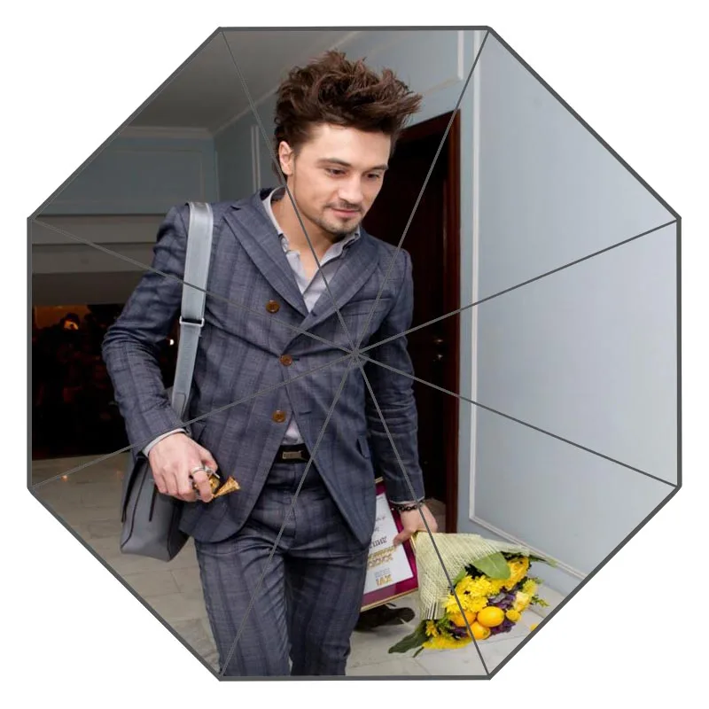 Хороший изготовленный на заказ Dima Bilan солнечный и дождливый зонтик дизайн Портативный Модный стильный полезный зонтик подарок для вас - Цвет: 8