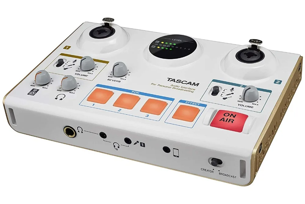 TASCAM US42 внешняя звуковая карта ministudio creator US-42 USB аудио интерфейс для сетевого вещания и студийной записи