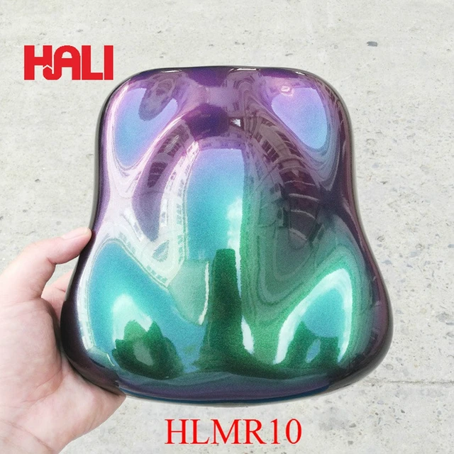 mirror chameleon pigment chrome pigment powder,item:HLMR10,color:purple