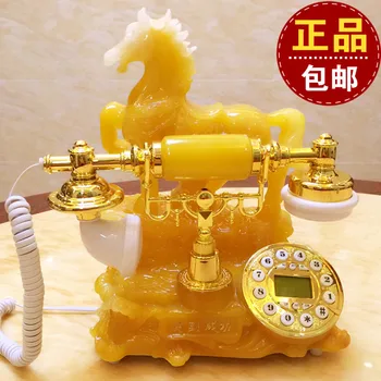 

The wireless telephone card of European fashion retro antique telephone caller home office landline