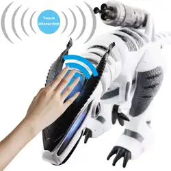 Динозавр игрушки RC робот умный интерактивный умный ходьба Танцы Пение Электронные Домашние животные Образование Детские игрушки белый