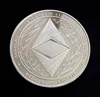 Gold/Silver-Plated Ethereum Coin Commemorative Coin Art Collection Gift Physical Metal Imitation Home Party Decoration ► Photo 3/6