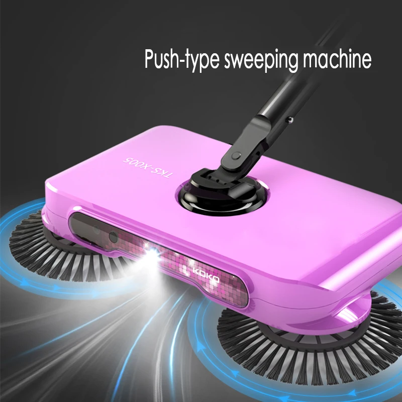 

Mop broom 360 Rotary Magic Manual Telescopic Floor Dust Sweeper Handle Household Cleaning Tool