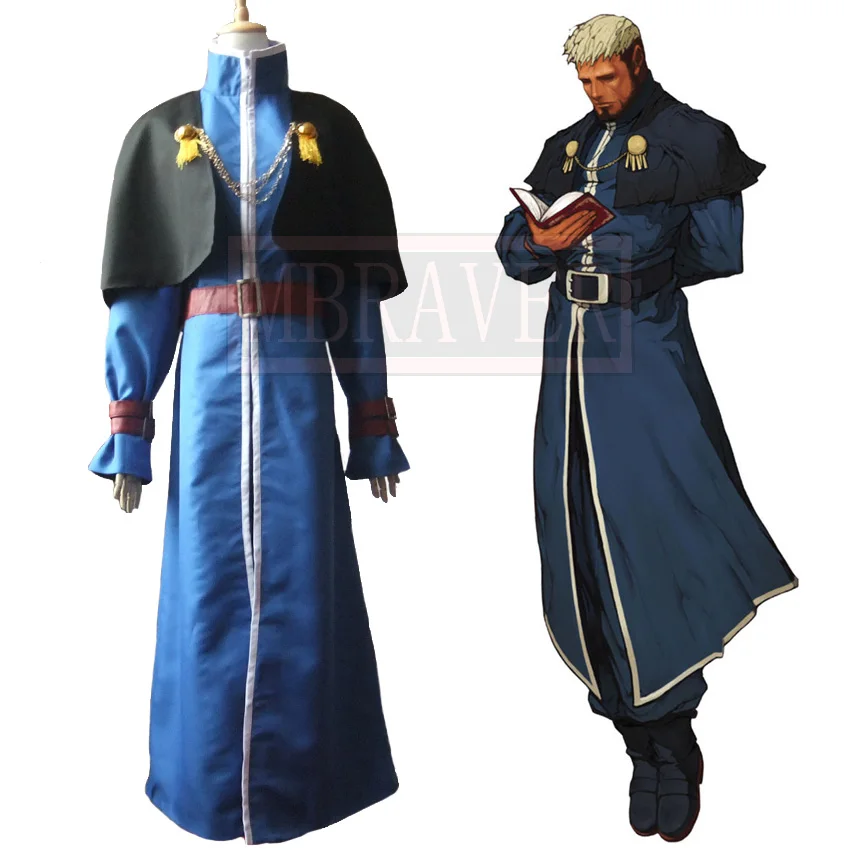 

KOF The King of Fighters Goenitz Cosplay Costume Christmas Halloween Custom Made Any Size