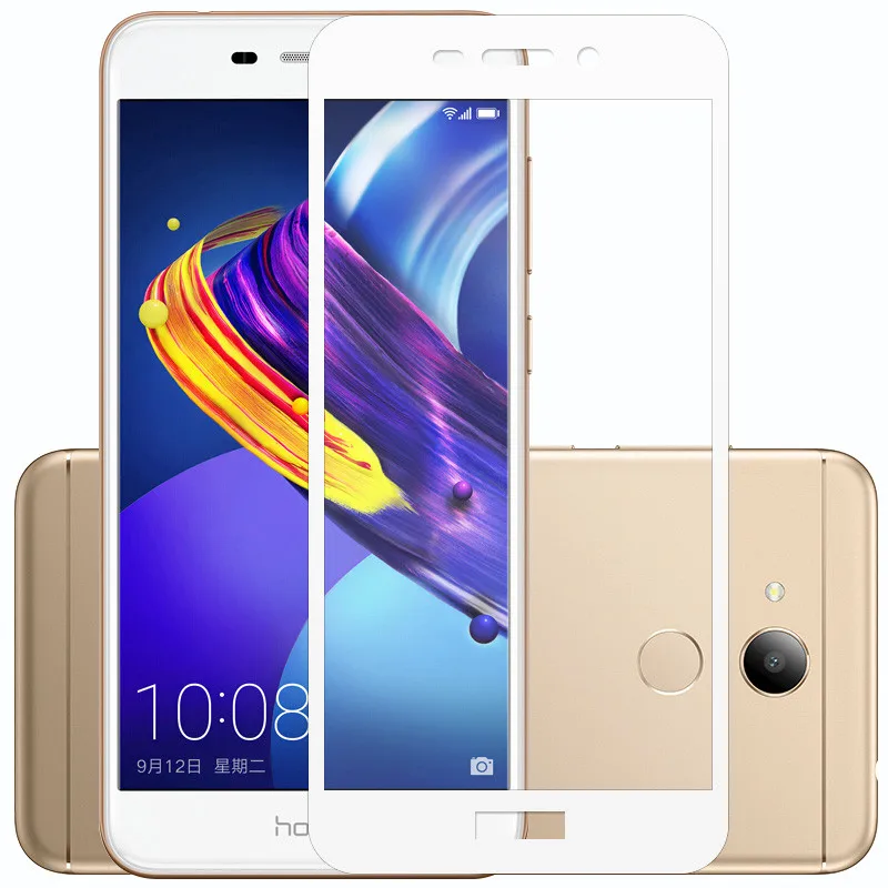 Полная защита экрана для Huawei Honor 6C Pro полная защитная пленка Закаленное стекло