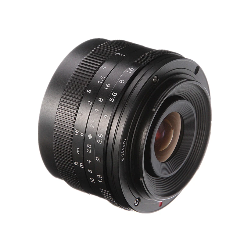 Объектив для портретной съемки с большой апертурой 7artisans 50 мм f1.8 ручная