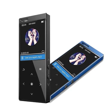 

MP3 Player 16GB Touch Button Lossless Music Player with 1.8 inch Screen Supports FM Radio, Recorder, Expandable up to 128GB