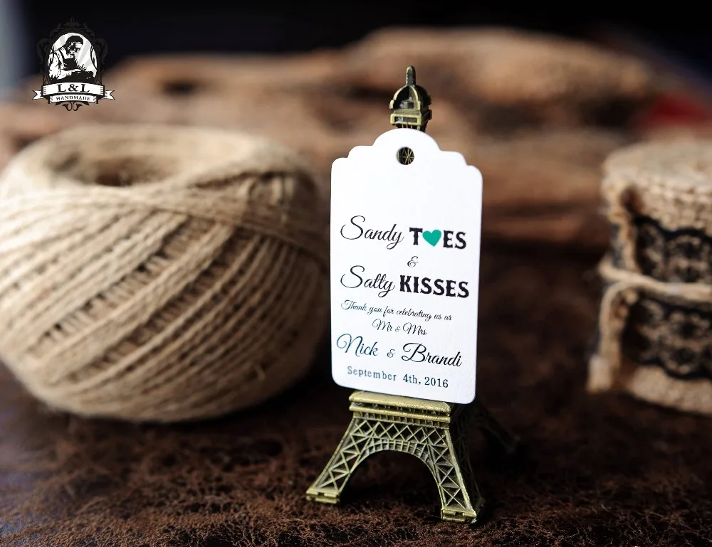 

200 pcs 3.5x6.2cm paper label Literature and art label Love label Label customization personalized tag wedding favor tags