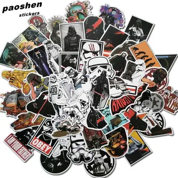 

50Pcs Star Wars Stickers For Kids DIY Creative Graffiti Sticker For Skateboard Luggage Laptop Guitar Fridge Car Doodle Decal