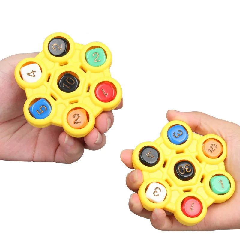 

3PCS/Lot Educational Learning Math Toys For Kids Playing & Learning Family Number Game New Design Portable Digital 7 Dices