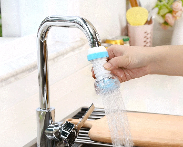 Caños para grifo de cocina con rotación de 360, pulverizador de PVC, grifo  de ducha, filtro de agua, purificador de agua, filtro de boquilla, ahorro  de agua, accesorio de cocina|Accesorios de grifo