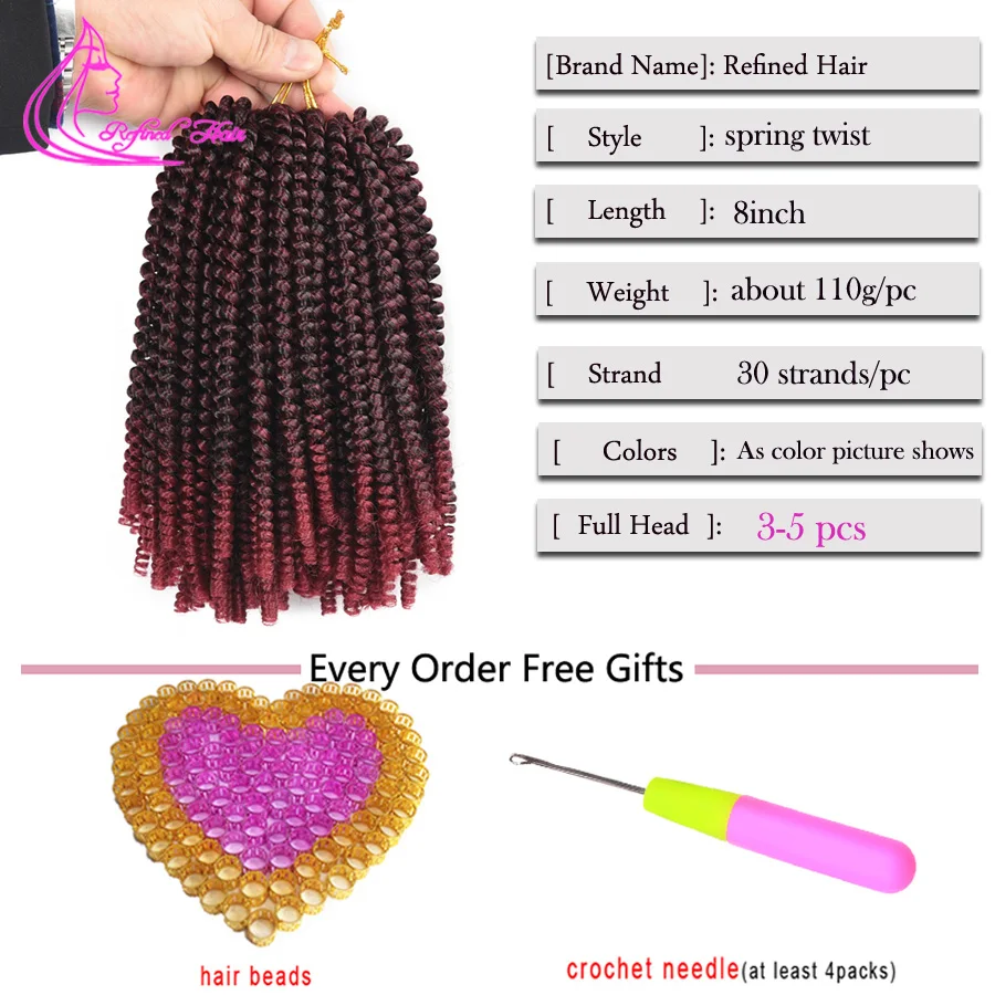 Утонченные волосы пушистые Пружинные удлинители волос черные коричневые