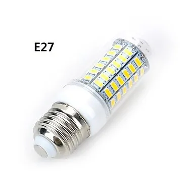 Светодиодный шар лампы HRSOD E14/GU10/G9/B22/E26/E27 15 W 69 SMD 5730 1500 LM теплый белый/холодный белый, тип «Кукуруза»(110 V/220 V