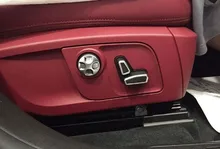 For Maserati Levante 2016 2017 Ghibli 2014-2017 Quattroporte 2013-2017 Accessories Car-Styling Chrome Car Seat Button Cover Trim For Maserati Levante 2016 2017 Ghibli 2014-2017 Quattroporte 2013-2017 Accessories Car-Styling Chrome Car Seat Button Cover Trim