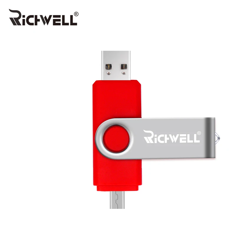 

New arrival pen Drive 4gb 8gb 16g memory stick OTG usb flash drive 2 in 1 external storage micro usb2.0 for smartphone/pc