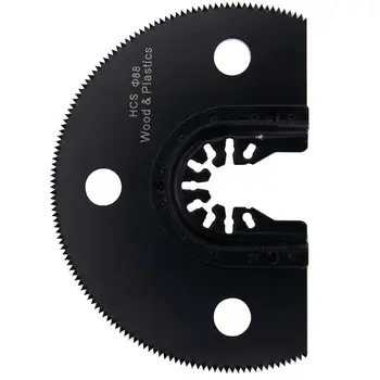 

100mm Semi Circular HCS Segment Saw Blade Oscillating Multi-function Tools Power Tool Accessories for wood cutting