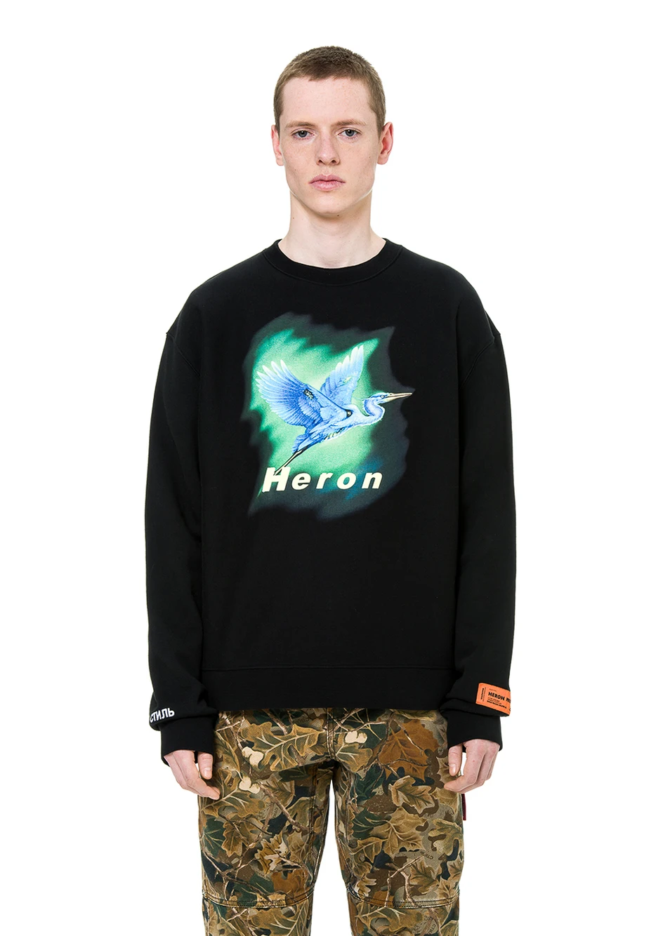 heron preston birds hoodie
