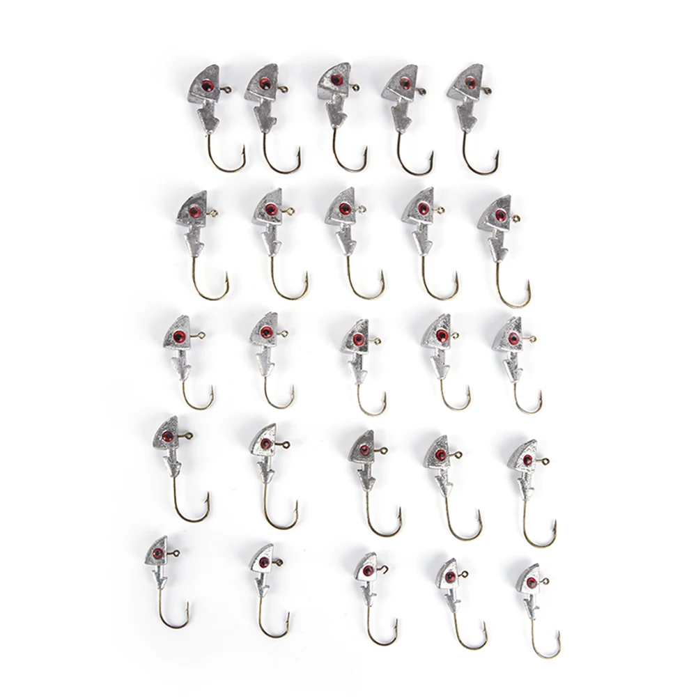 

5Pcs 4g/6g/8g/10g/12g Fish Lead Head Hook Jigs Bait Fishing Hooks For Soft Lure Fishing Tackle Tools Wholesale