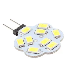 

10pcs LED G4 12V 2W 9*SMD5630 180LM Warm White/White LED Lamp Bulb G9 12v Free Shipping