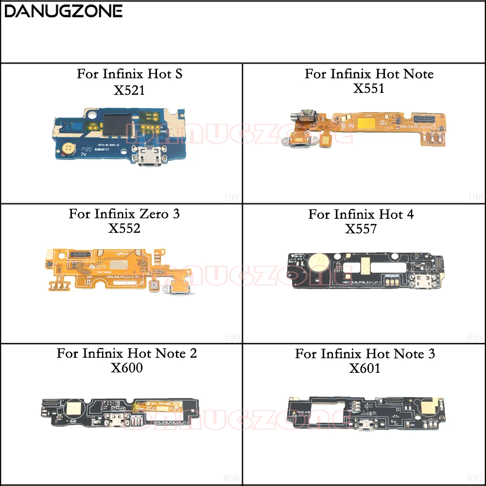 Usb-порт для зарядки док-станция разъем Гнездовой разъем с патроном плата для зарядки гибкий кабель для Infinix Hot S X521/NOTE X551 X552 X557 X600 X601