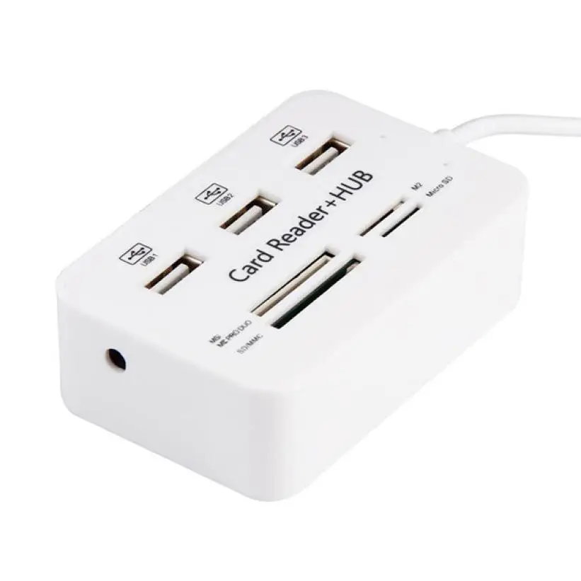 EC2 HIPERDEAL Micro USB Hub Combo 2,0 3 порты чтения карт высокоскоростной Мульти USB Combo все в одном для ПК вычислить аксессуары Jul3