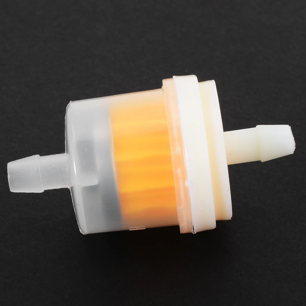 10pcs 1/4" 6-7mm Motorcycle In-line Clear Fuel Filter Universal Scooter Hose Inline Gas Fuel Gasoline Filter