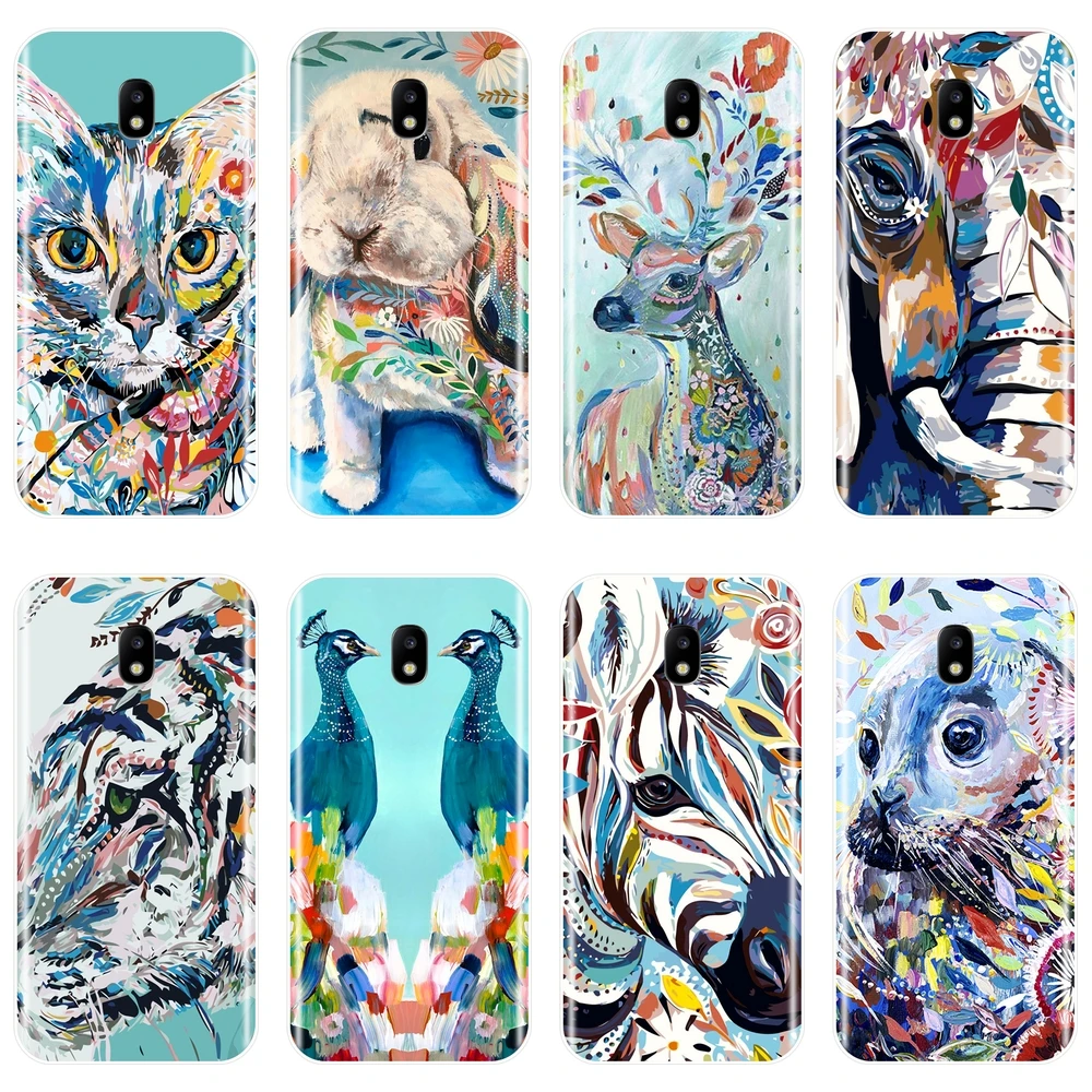 

Art Soft Silicone Phone Case For Samsung Galaxy J2 J5 J7 Prime Back Cover For Samsung J4 J6 J8 Plus 2018 J3 J5 J7 2015 2016 2017