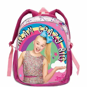 

Jojo Siwa Children Schoolbag for Girls Pop Start Printing School Bags Children Daily Backpack Mochilas Infantil Menina