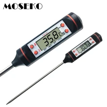 MOSEKO Digital Meat Thermometer Cooking Food Kitchen BBQ Probe Water Milk Oil Liquid Oven Thermometer Digital TP101