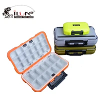 Ilure 19.7*11.5* см Рыбалка снасти Box Водонепроницаемый рок запасных частей снасти Box Рыбалка Аксессуар коробка с двойным Слои Крючки коробки для инструментов