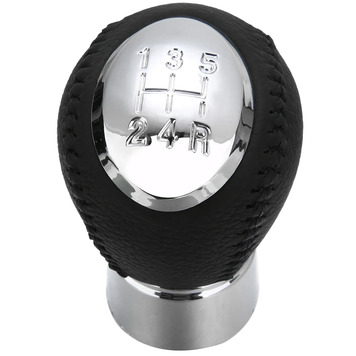 New 5 Speed Black Leather Gear Stick Shift Knob For Mazda 3 5 6 323 626 RX-8 Premavy MPV Car-styling Decoration Of Gear Knob
