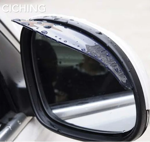 

2 pcs car styling car rear view mirror sticker rain eyebrow for SUZUKI vitara swift sx4 jimny grand vitara 2016 sx4 accessories