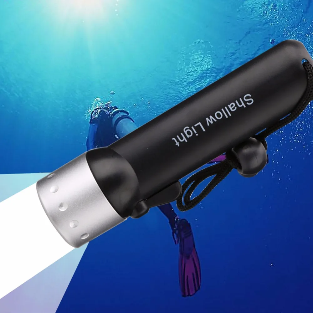Высококачественный Q5 светодиодный светильник для дайвинга, фонарь для дайвинга, водонепроницаемый подводный светильник, 1200 люмен