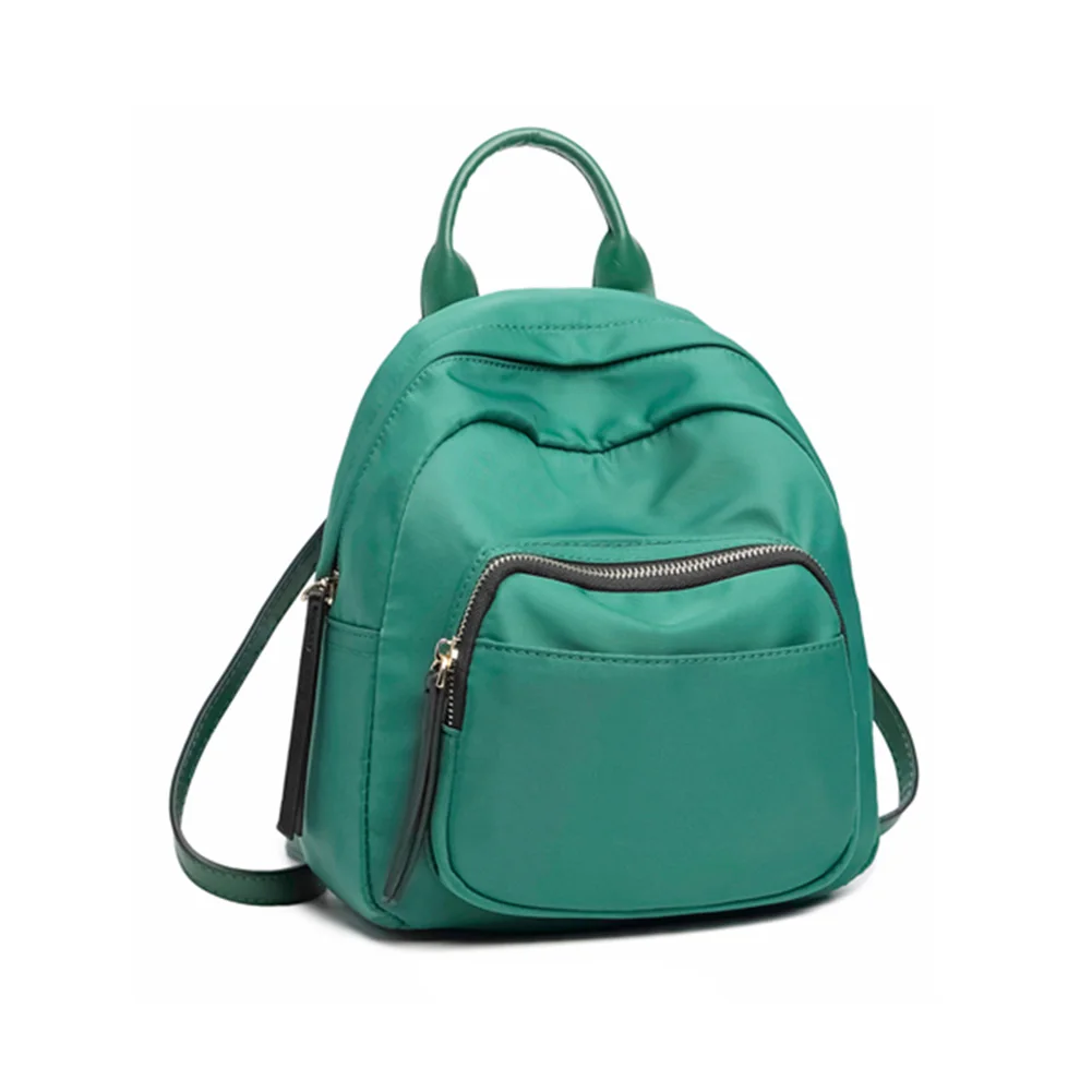 Fashion Casual Women Simple Canvas Small Backpack Teenage Girl Mini