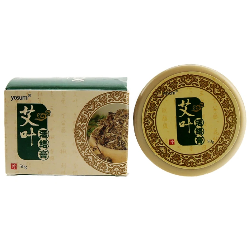 Artemisia Argyi Extract Cream Dredge Meridian Improve Blood Circulation