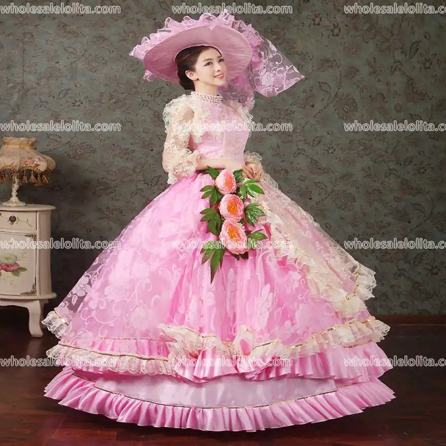 18th century royal dress,