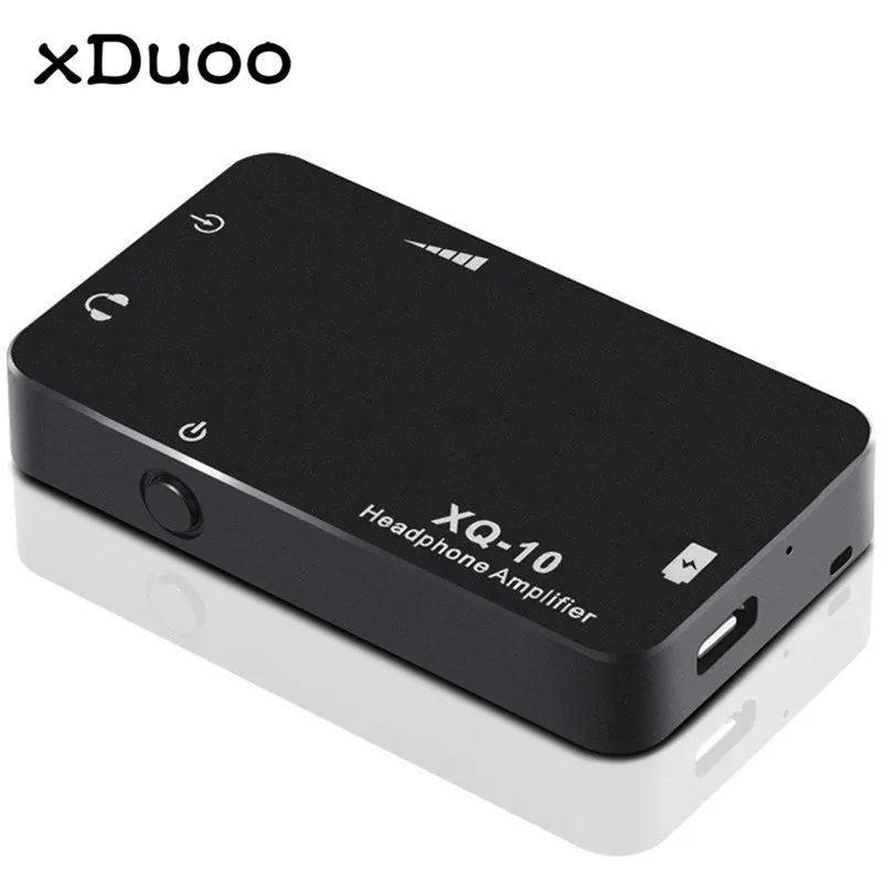 

xDuoo XQ-10 Mini Portable Earphone Headphone Amplifier 3.5mm Stereo Jack Metal Case Big Power Audio Amplifier